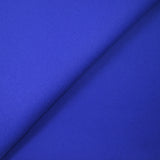 Laine mélangée double face sergé fond bleu roi