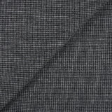 Maille de laine mélangée pied-de-puce noir et gris