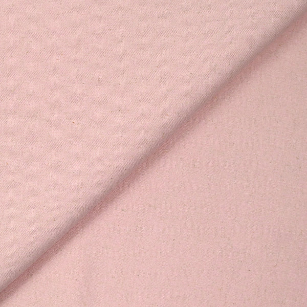 Lin viscose moucheté rose