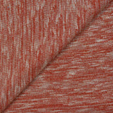 Maille chinée Elisa lurex doré fond brique