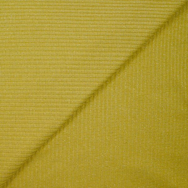 Maille côtelée Lurex Cindy jaune