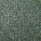 Maille crêpe imprimée granite fond vert foncé