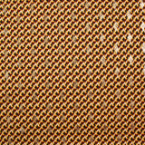 Maille crêpe imprimée triangle et losange doré fond jaune