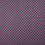 Maille de coton fine pixel de fleurs magenta