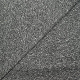 Maille de polyester chinée et mouchetée noir