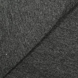 Maille de polyester chinée gris foncé