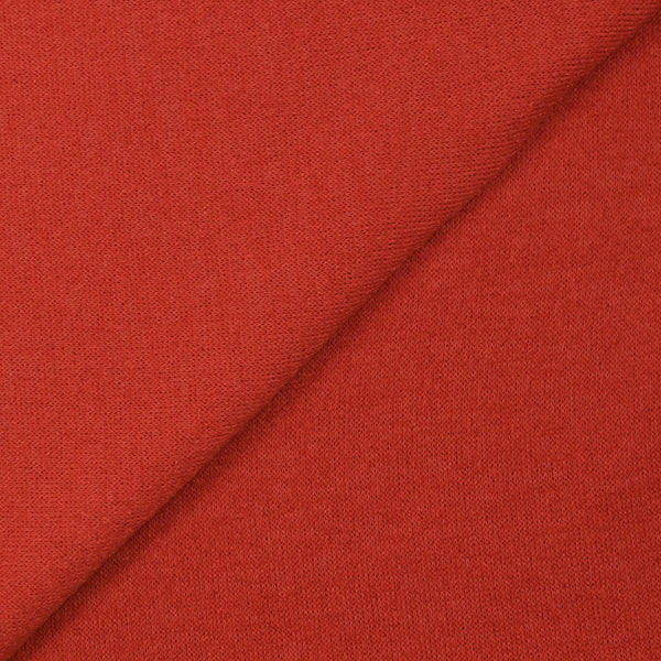 Maille de polyester rouge feu
