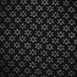 Maille dentelle Rebecca fond noir