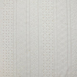 Maille fantaisie chinée beige fond blanc cassé
