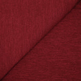 Maille fine polyester chinée rouge