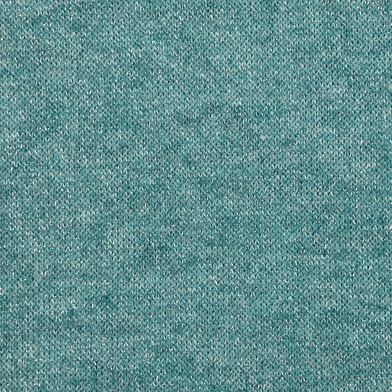 Maille Iris lurex fond turquoise