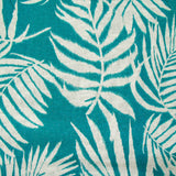 Maille irisée jungle turquoise