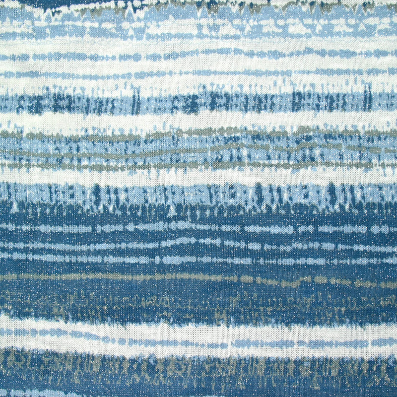 Maille irisée rivière bleu