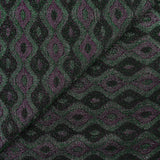 Maille Lurex chaine vert et violet
