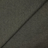 Maille Lurex chevrons doré et noir