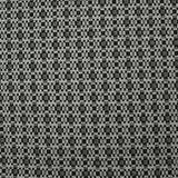 Maille Milano polyester Lurex carré graphique noir et blanc