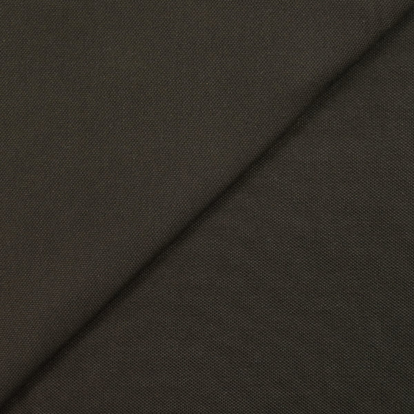 Maille polo coton marron