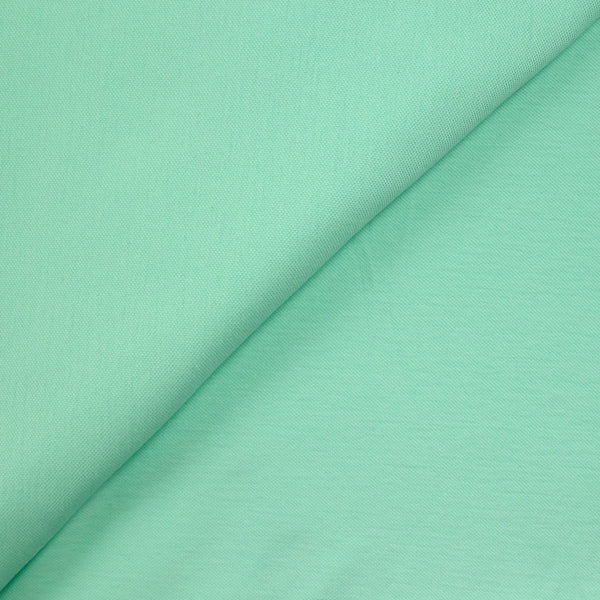 Maille polo coton vert d'eau
