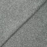 Maille polyester chinée gris clair