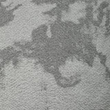 Maille texturée imprimée terre en pointillé fond gris