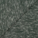 Maille tricot lurex argent fond vert foncé