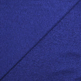 Maille tricot polyester Sabrina bleu outremer