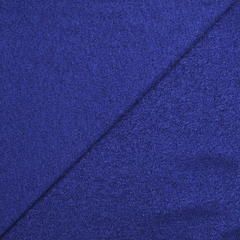 Maille tricot polyester Sabrina bleu outremer