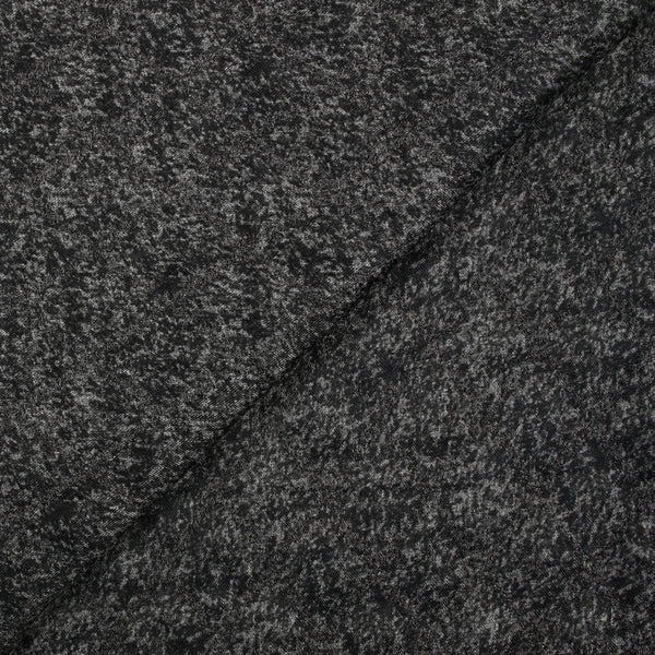 Matelassé étoiles chiné gris anthracite