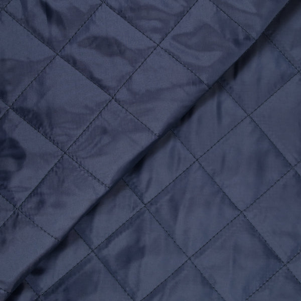 Matelassé losange marine