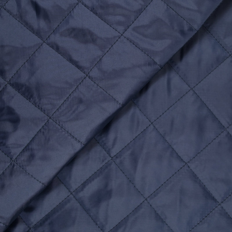 Matelassé losange marine