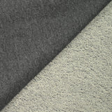 Molleton de coton french terry gris