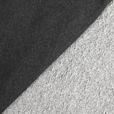 Molleton de coton french terry gris foncé