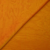 Mousseline 100% soie unie safran changeant rouge