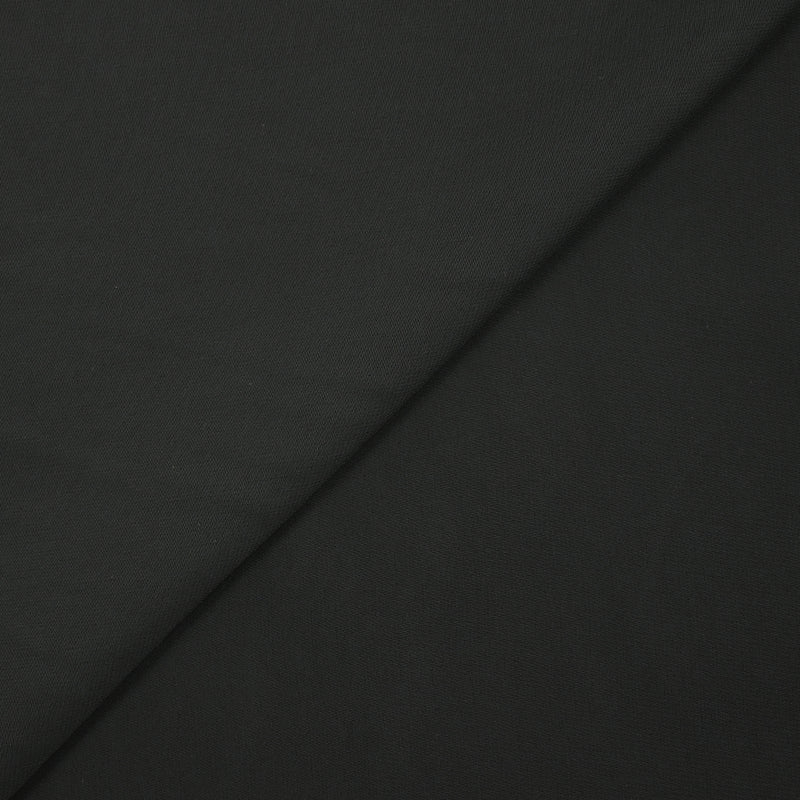 Mousseline de polyester noir