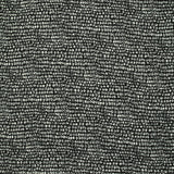 Mousseline imprimée à pois graphique fond noir