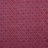 Mousseline imprimée crinkle lurex vibration positive magenta