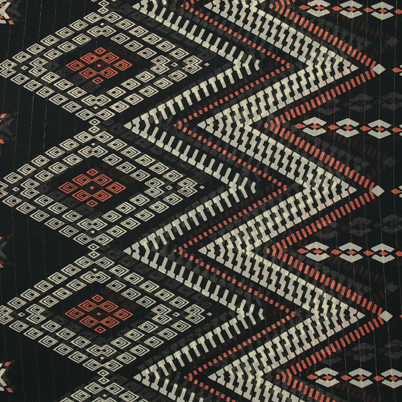Legging LuLaRoe Taille Unique – Imprimé Guerrier Rouge Et Noir – Aztèque Tribal – Occasion