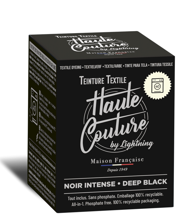 Teinture textile Haute Couture - noir intense