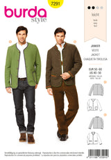 Patron n °: 7291 Country style jacket