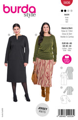 Patron Burda n°5606 : Robe & T-shirt