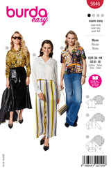 Patron Burda n°5646 : Blouse