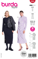 Patron Burda n°5684 : Robe