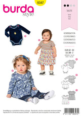 Patron Burda n°9350: Blouse enfant