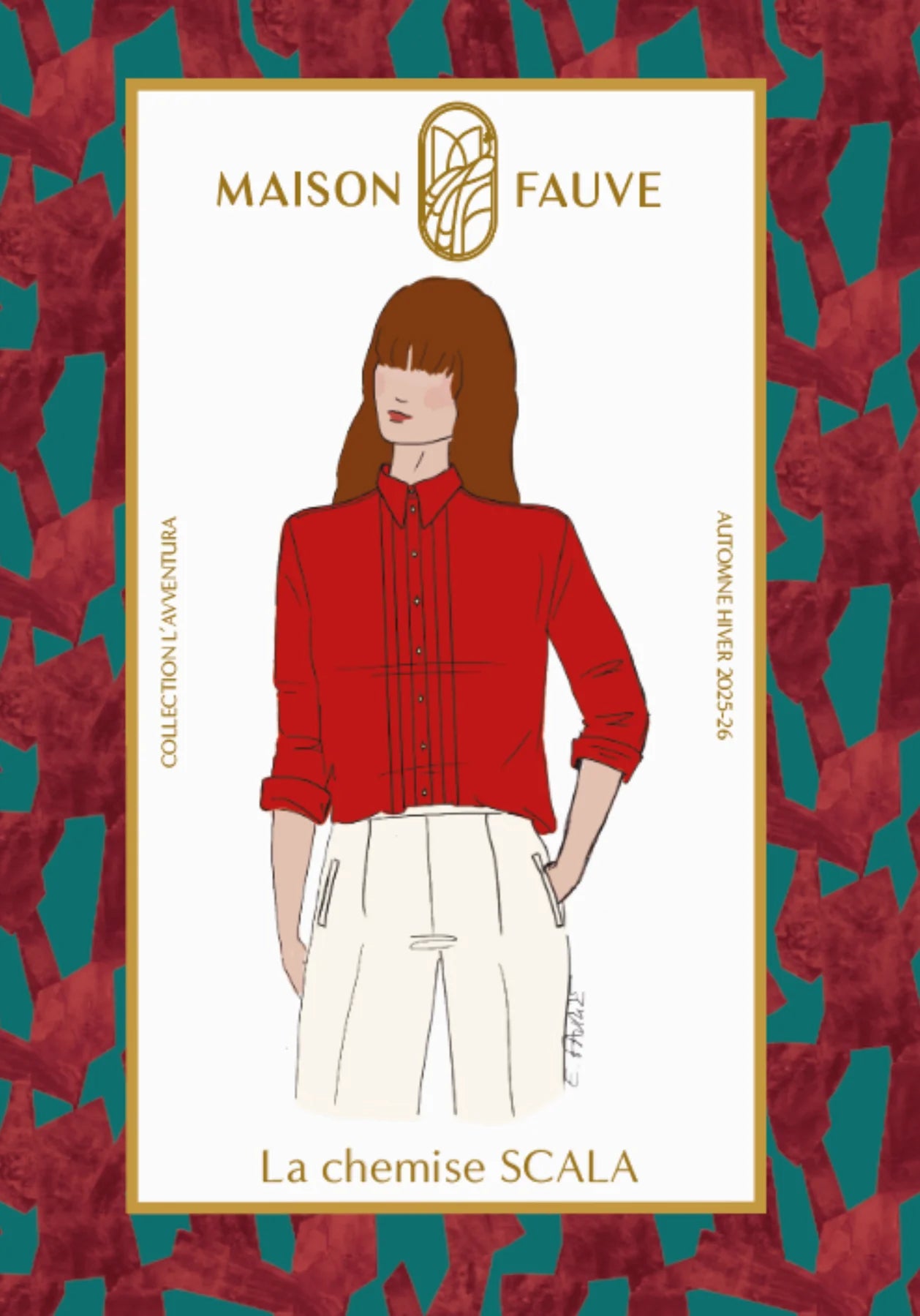 SCALA blouse sewing pattern – Les Coupons de Saint-Pierre