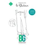 Patron de couture Homme : Pantalon Le Skateur