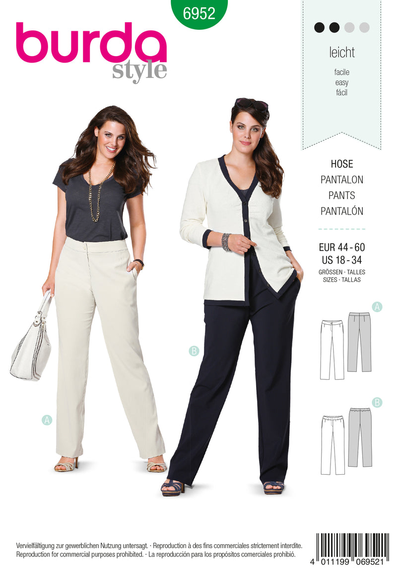 Patron n°6952 : Pantalon