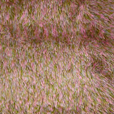 Polaire doudou fantaisie grise rose et verte