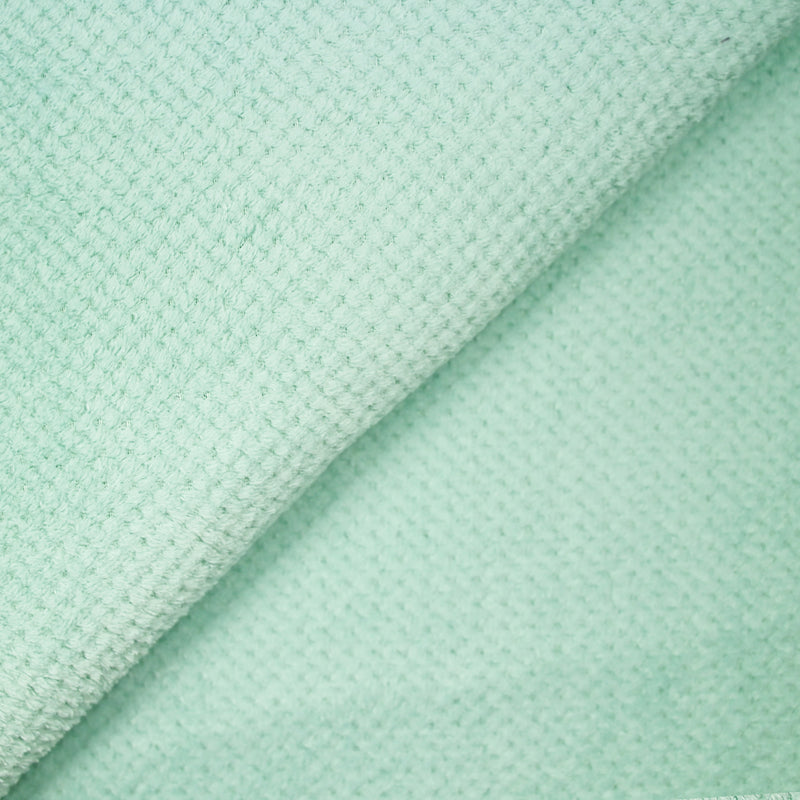 Polaire doudou Leo vert d'eau 