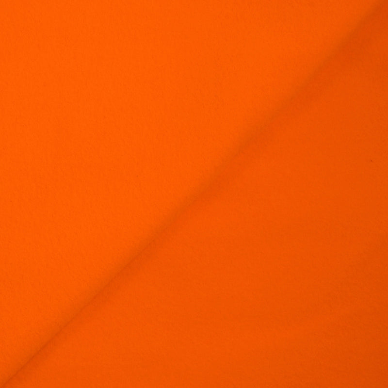 Polaire polyester orange fluo