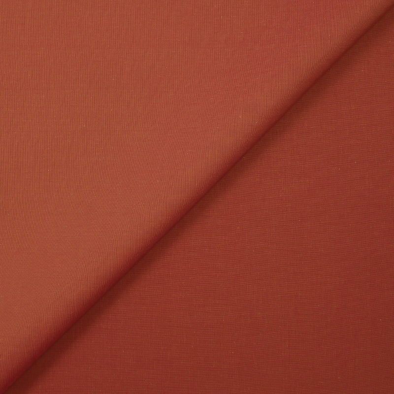 Polycoton changeant rouge capucine – Les Coupons de Saint-Pierre